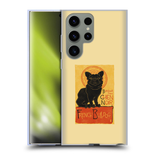 Lantern Press Dog Collection French Bulldog Soft Gel Case for Samsung Galaxy S23 Ultra 5G