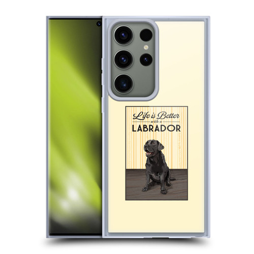 Lantern Press Dog Collection Labrador Soft Gel Case for Samsung Galaxy S23 Ultra 5G