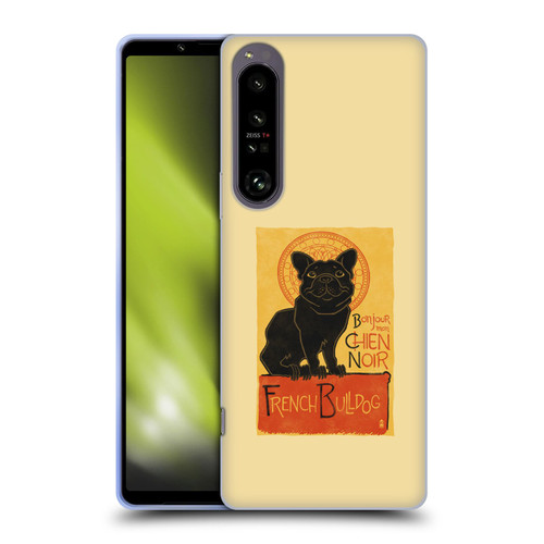 Lantern Press Dog Collection French Bulldog Soft Gel Case for Sony Xperia 1 IV