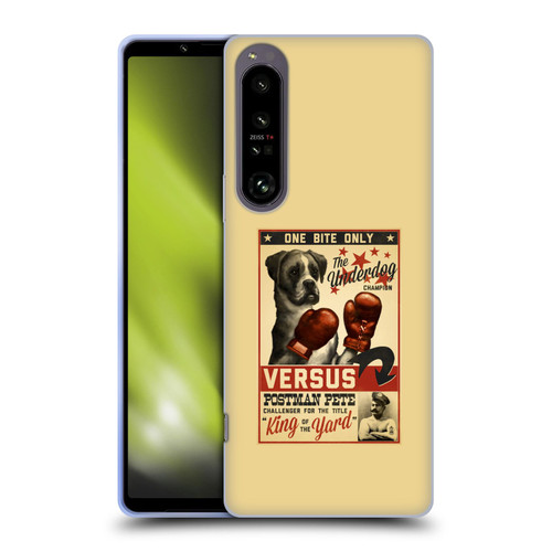 Lantern Press Dog Collection Versus Soft Gel Case for Sony Xperia 1 IV
