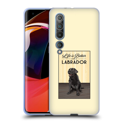 Lantern Press Dog Collection Labrador Soft Gel Case for Xiaomi Mi 10 5G / Mi 10 Pro 5G