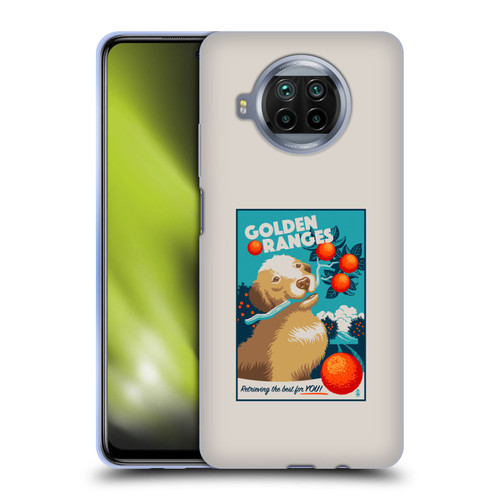Lantern Press Dog Collection Golden Oranges Soft Gel Case for Xiaomi Mi 10T Lite 5G