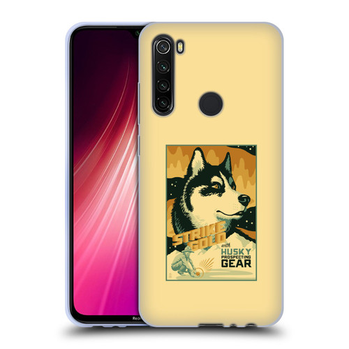 Lantern Press Dog Collection Husky Soft Gel Case for Xiaomi Redmi Note 8T