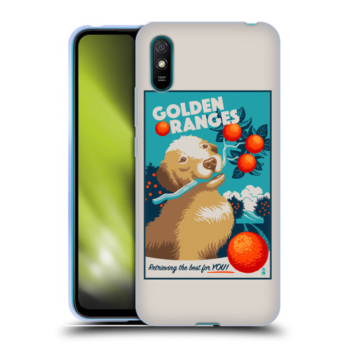 Lantern Press Dog Collection Golden Oranges Soft Gel Case for Xiaomi Redmi 9A / Redmi 9AT