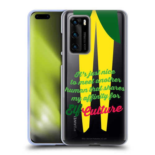 Elf Movie Graphics 1 Legs Soft Gel Case for Huawei P40 5G