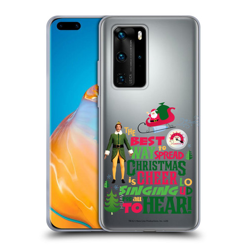 Elf Movie Graphics 1 Christmas Cheer Soft Gel Case for Huawei P40 Pro / P40 Pro Plus 5G