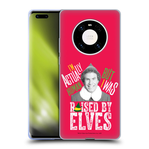 Elf Movie Graphics 1 Raised By Elves Soft Gel Case for Huawei Mate 40 Pro 5G