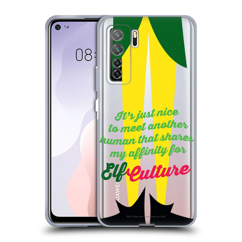 Elf Movie Graphics 1 Legs Soft Gel Case for Huawei Nova 7 SE/P40 Lite 5G