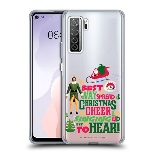 Elf Movie Graphics 1 Christmas Cheer Soft Gel Case for Huawei Nova 7 SE/P40 Lite 5G