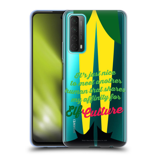 Elf Movie Graphics 1 Legs Soft Gel Case for Huawei P Smart (2021)