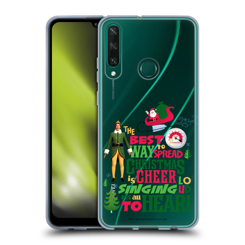Elf Movie Graphics 1 Christmas Cheer Soft Gel Case for Huawei Y6p