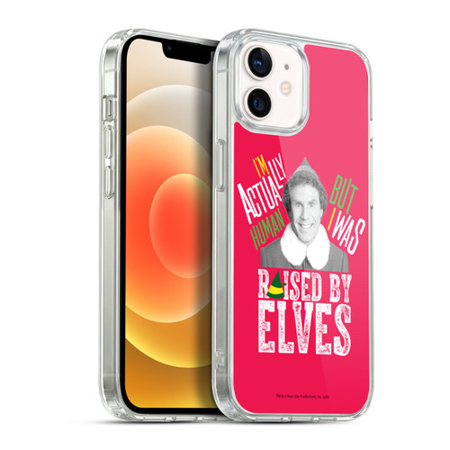 Elf Movie Graphics 1 Raised By Elves Soft Gel Case for Apple iPhone 12 / iPhone 12 Pro & MagSafe