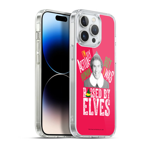 Elf Movie Graphics 1 Raised By Elves Soft Gel Case for Apple iPhone 13 Pro Max & MagSafe
