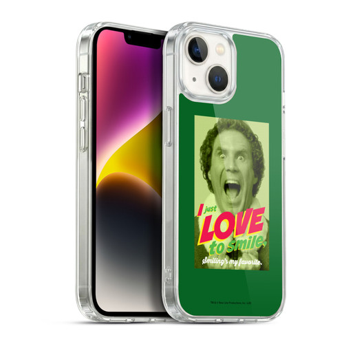 Elf Movie Graphics 1 I Love To Smile Soft Gel Case for Apple iPhone 14