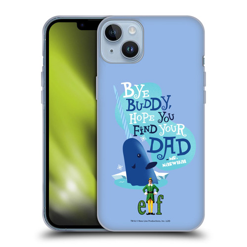 Elf Movie Graphics 1 Narwhal Soft Gel Case for Apple iPhone 14 Plus