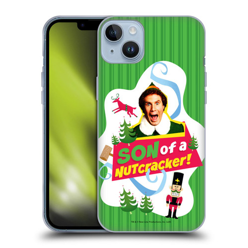 Elf Movie Graphics 1 Nutcracker Soft Gel Case for Apple iPhone 14 Plus