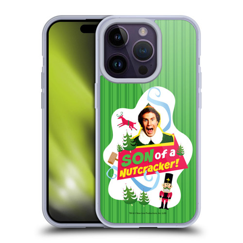 Elf Movie Graphics 1 Nutcracker Soft Gel Case for Apple iPhone 14 Pro