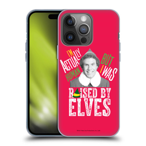 Elf Movie Graphics 1 Raised By Elves Soft Gel Case for Apple iPhone 14 Pro