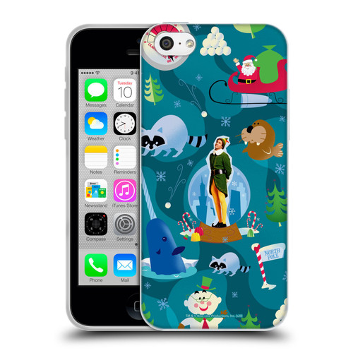 Elf Movie Graphics 1 Animals Pattern Soft Gel Case for Apple iPhone 5c