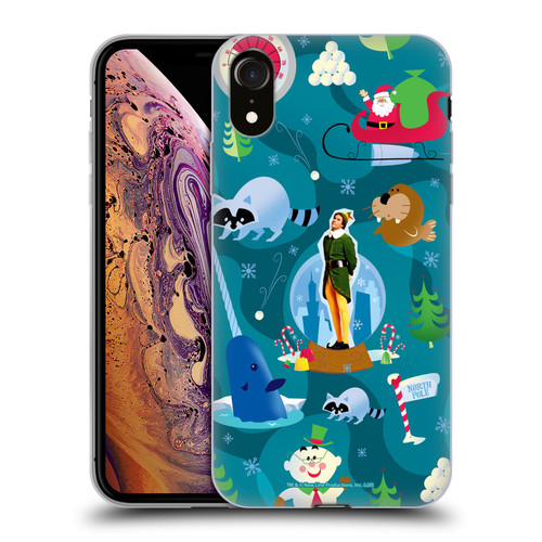 Elf Movie Graphics 1 Animals Pattern Soft Gel Case for Apple iPhone XR