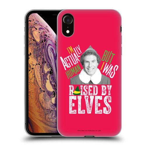 Elf Movie Graphics 1 Raised By Elves Soft Gel Case for Apple iPhone XR