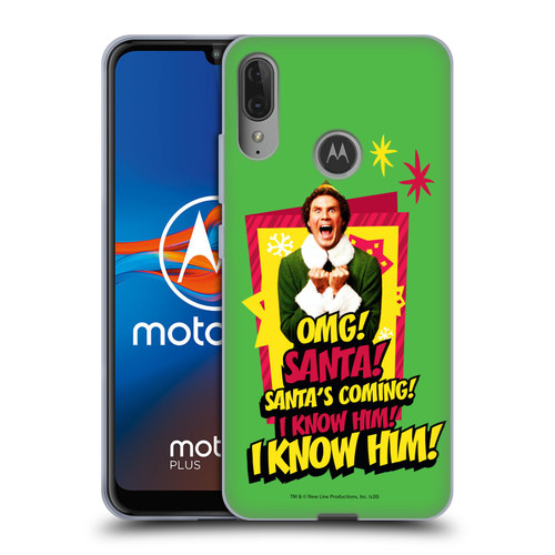Elf Movie Graphics 1 Buddy Soft Gel Case for Motorola Moto E6 Plus