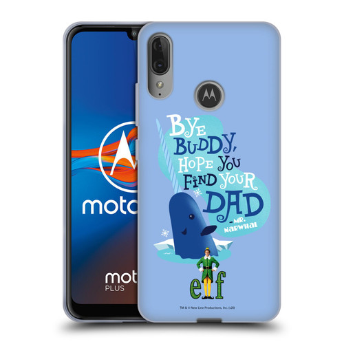 Elf Movie Graphics 1 Narwhal Soft Gel Case for Motorola Moto E6 Plus