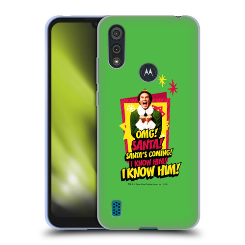 Elf Movie Graphics 1 Buddy Soft Gel Case for Motorola Moto E6s (2020)