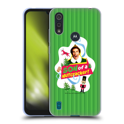 Elf Movie Graphics 1 Nutcracker Soft Gel Case for Motorola Moto E6s (2020)