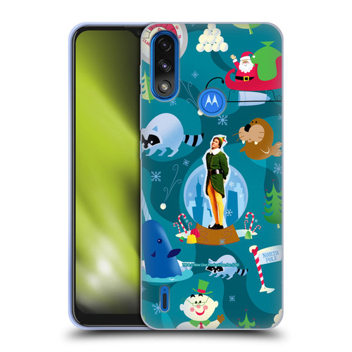Elf Movie Graphics 1 Animals Pattern Soft Gel Case for Motorola Moto E7 Power / Moto E7i Power