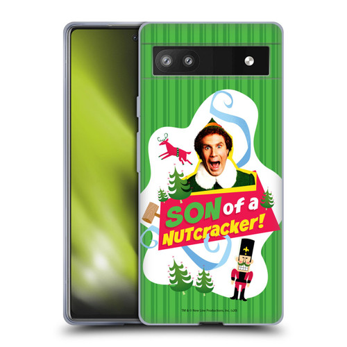 Elf Movie Graphics 1 Nutcracker Soft Gel Case for Google Pixel 6a