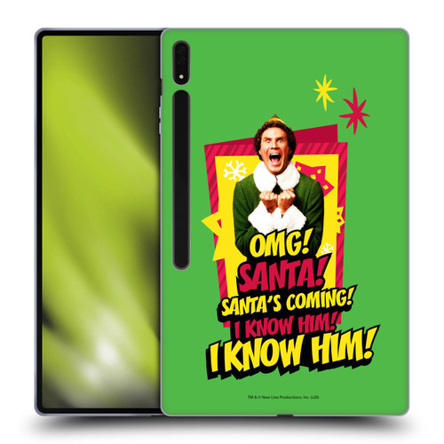 Elf Movie Graphics 1 Buddy Soft Gel Case for Samsung Galaxy Tab S8 Ultra
