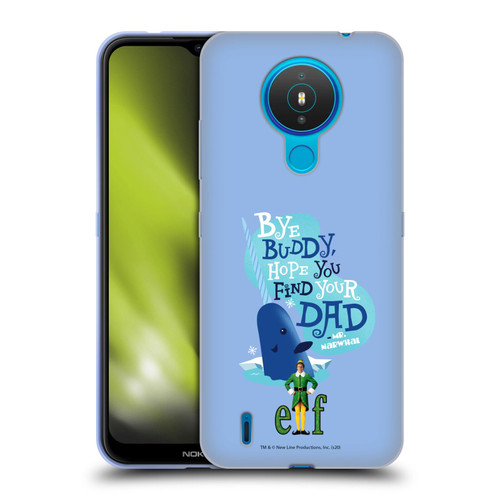 Elf Movie Graphics 1 Narwhal Soft Gel Case for Nokia 1.4