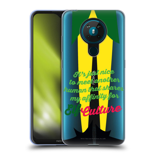 Elf Movie Graphics 1 Legs Soft Gel Case for Nokia 5.3