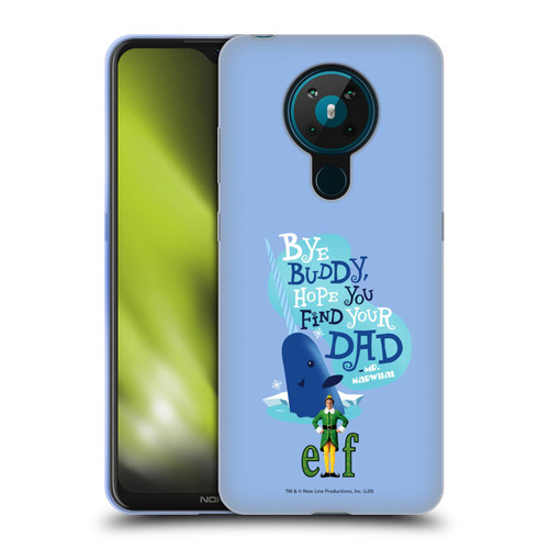 Elf Movie Graphics 1 Narwhal Soft Gel Case for Nokia 5.3
