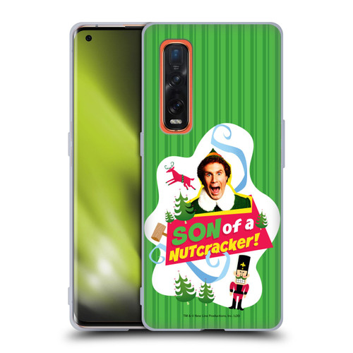 Elf Movie Graphics 1 Nutcracker Soft Gel Case for OPPO Find X2 Pro 5G
