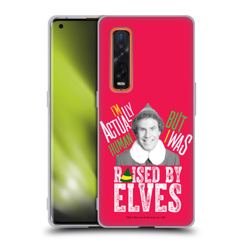 Elf Movie Graphics 1 Raised By Elves Soft Gel Case for OPPO Find X2 Pro 5G