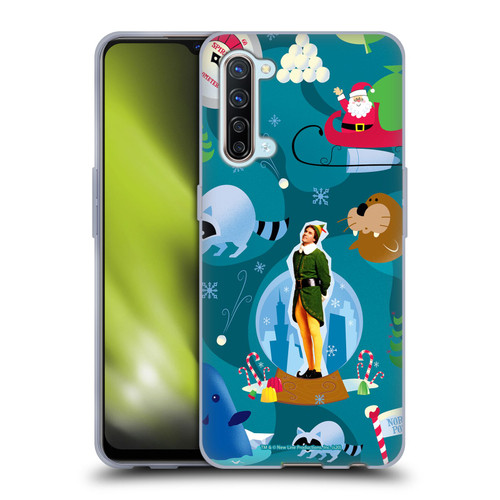 Elf Movie Graphics 1 Animals Pattern Soft Gel Case for OPPO Find X2 Lite 5G
