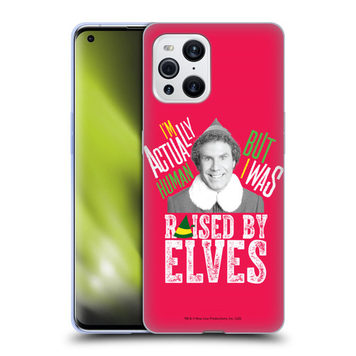 Elf Movie Graphics 1 Raised By Elves Soft Gel Case for OPPO Find X3 / Pro