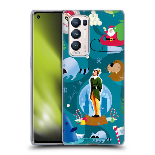 Elf Movie Graphics 1 Animals Pattern Soft Gel Case for OPPO Find X3 Neo / Reno5 Pro+ 5G