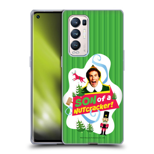 Elf Movie Graphics 1 Nutcracker Soft Gel Case for OPPO Find X3 Neo / Reno5 Pro+ 5G