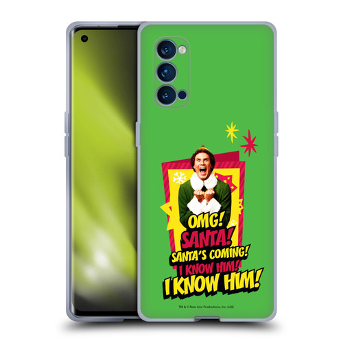 Elf Movie Graphics 1 Buddy Soft Gel Case for OPPO Reno 4 Pro 5G