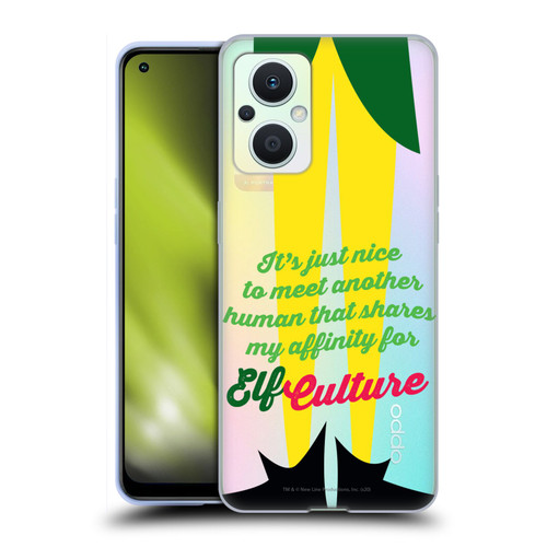 Elf Movie Graphics 1 Legs Soft Gel Case for OPPO Reno8 Lite