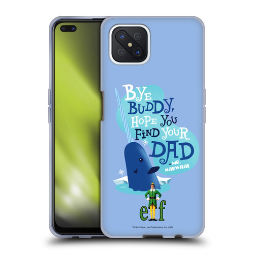 Elf Movie Graphics 1 Narwhal Soft Gel Case for OPPO Reno4 Z 5G
