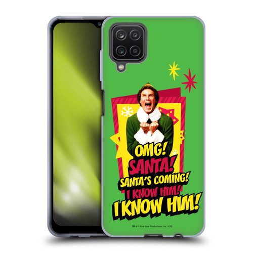 Elf Movie Graphics 1 Buddy Soft Gel Case for Samsung Galaxy A12 (2020)