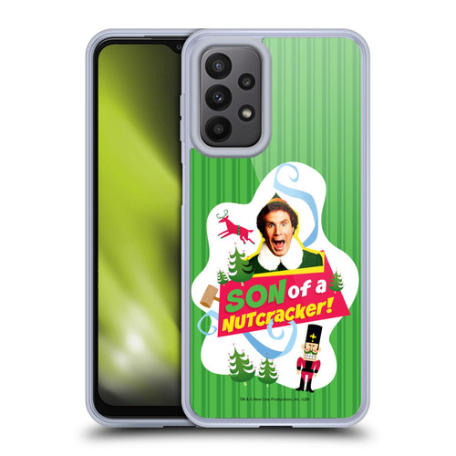 Elf Movie Graphics 1 Nutcracker Soft Gel Case for Samsung Galaxy A23 / 5G (2022)