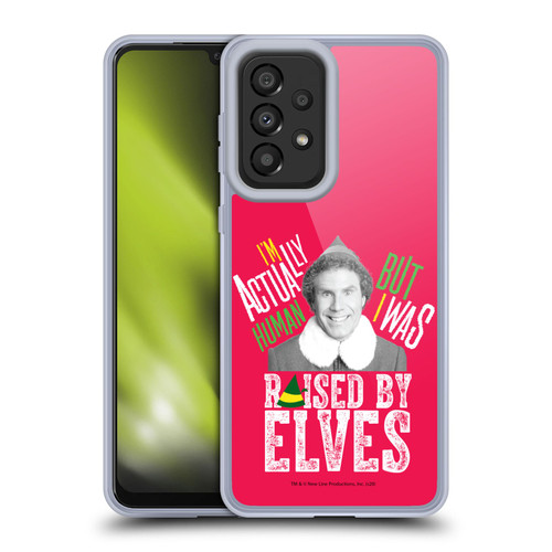 Elf Movie Graphics 1 Raised By Elves Soft Gel Case for Samsung Galaxy A33 5G (2022)