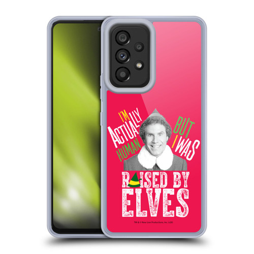 Elf Movie Graphics 1 Raised By Elves Soft Gel Case for Samsung Galaxy A53 5G (2022)