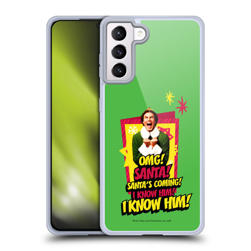 Elf Movie Graphics 1 Buddy Soft Gel Case for Samsung Galaxy S21+ 5G