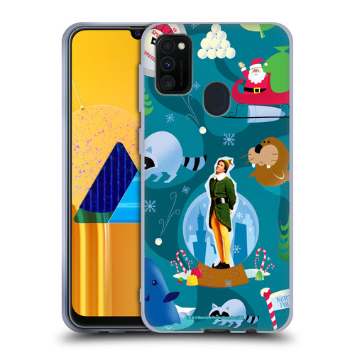 Elf Movie Graphics 1 Animals Pattern Soft Gel Case for Samsung Galaxy M30s (2019)/M21 (2020)